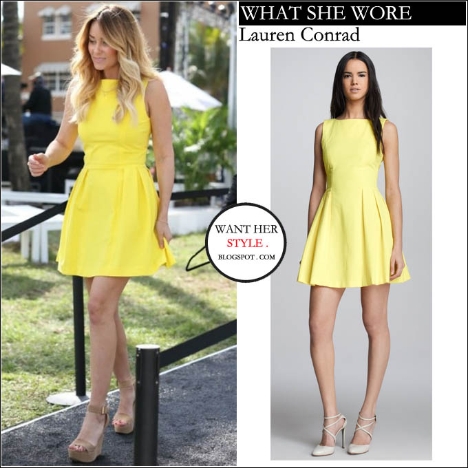 Steal the look: Lauren Conrad's flirty dress – SheKnows