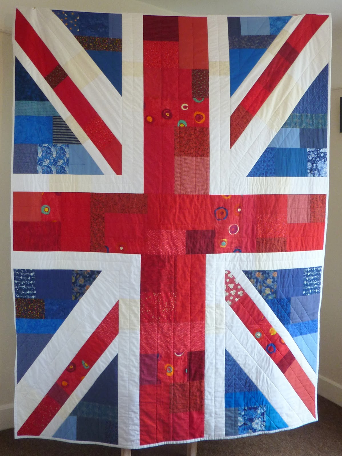 V & M Union Jack Bed Quilt