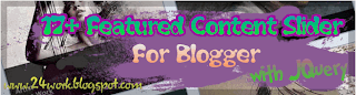 Featured Content Slider for Blogger Using jQuery