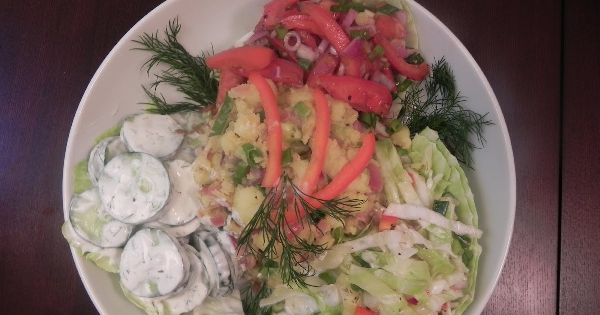 Persnickety Veitshochheim Summer Salad (a Trio of German Salads)