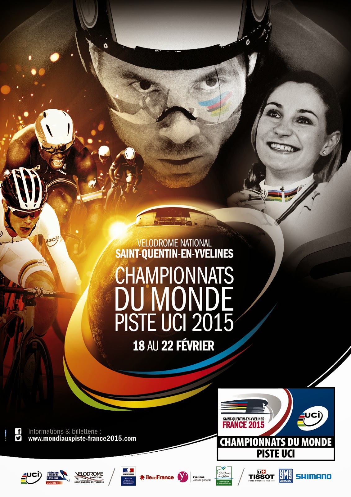 Championnats Du Monde Cyclisme sur Piste 2015 SaintQuentinEnYvelines