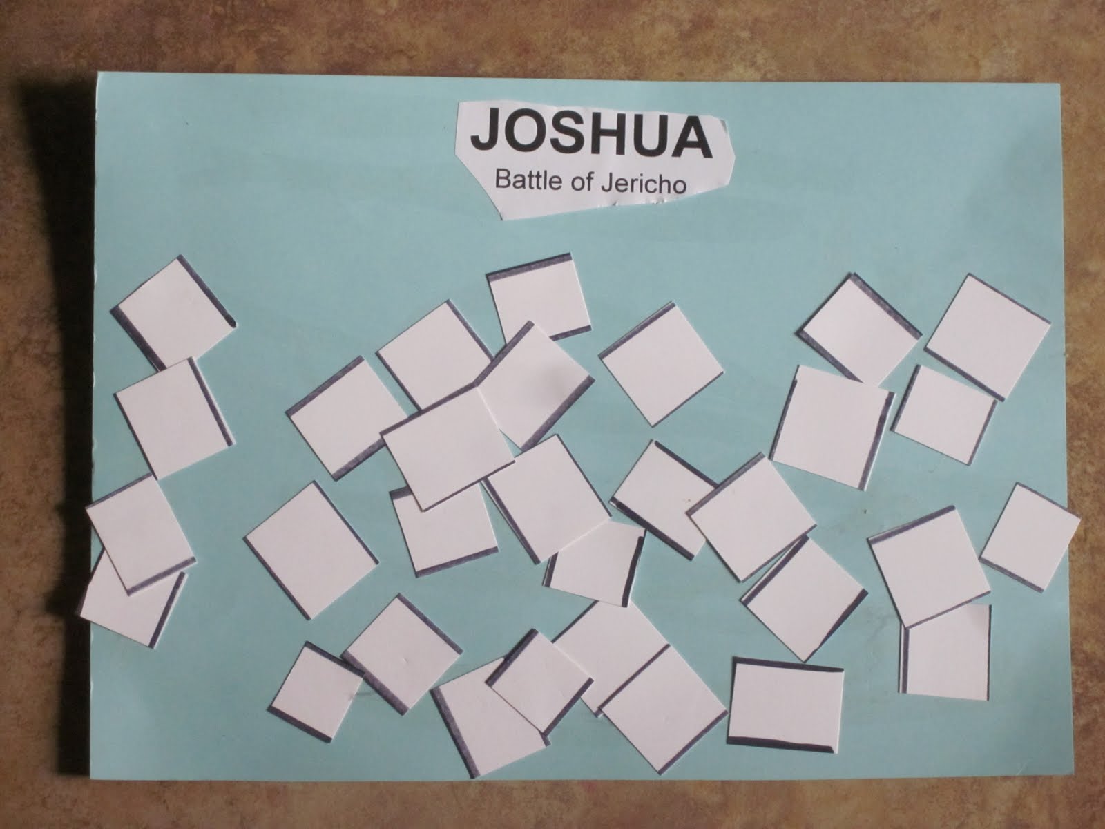 Printable Walls Of Jericho Craft Printable Word Searches