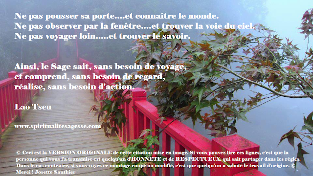 Citations Et Panneaux Facebook A Partager Lao Tseu Connaitre Le Monde Sans Voyager