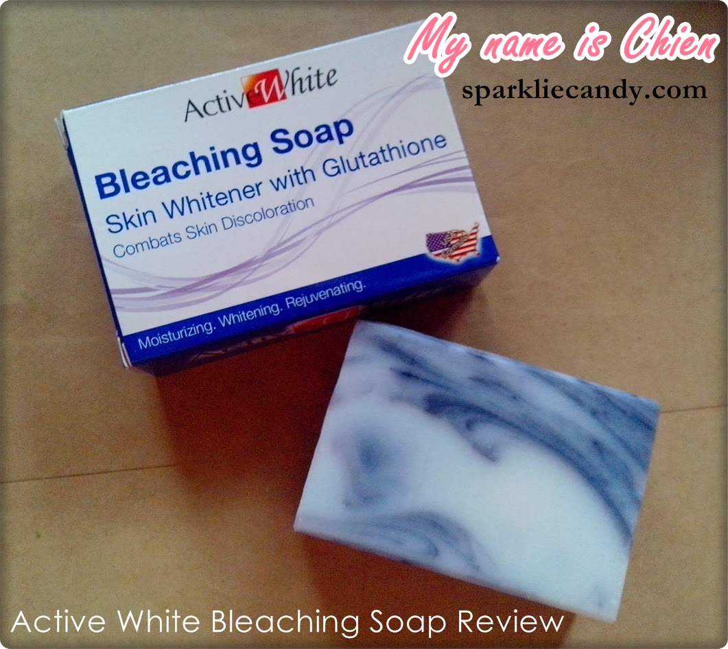 ActiveWhite Bleaching Soap Skin Whitener with Glutathione says: