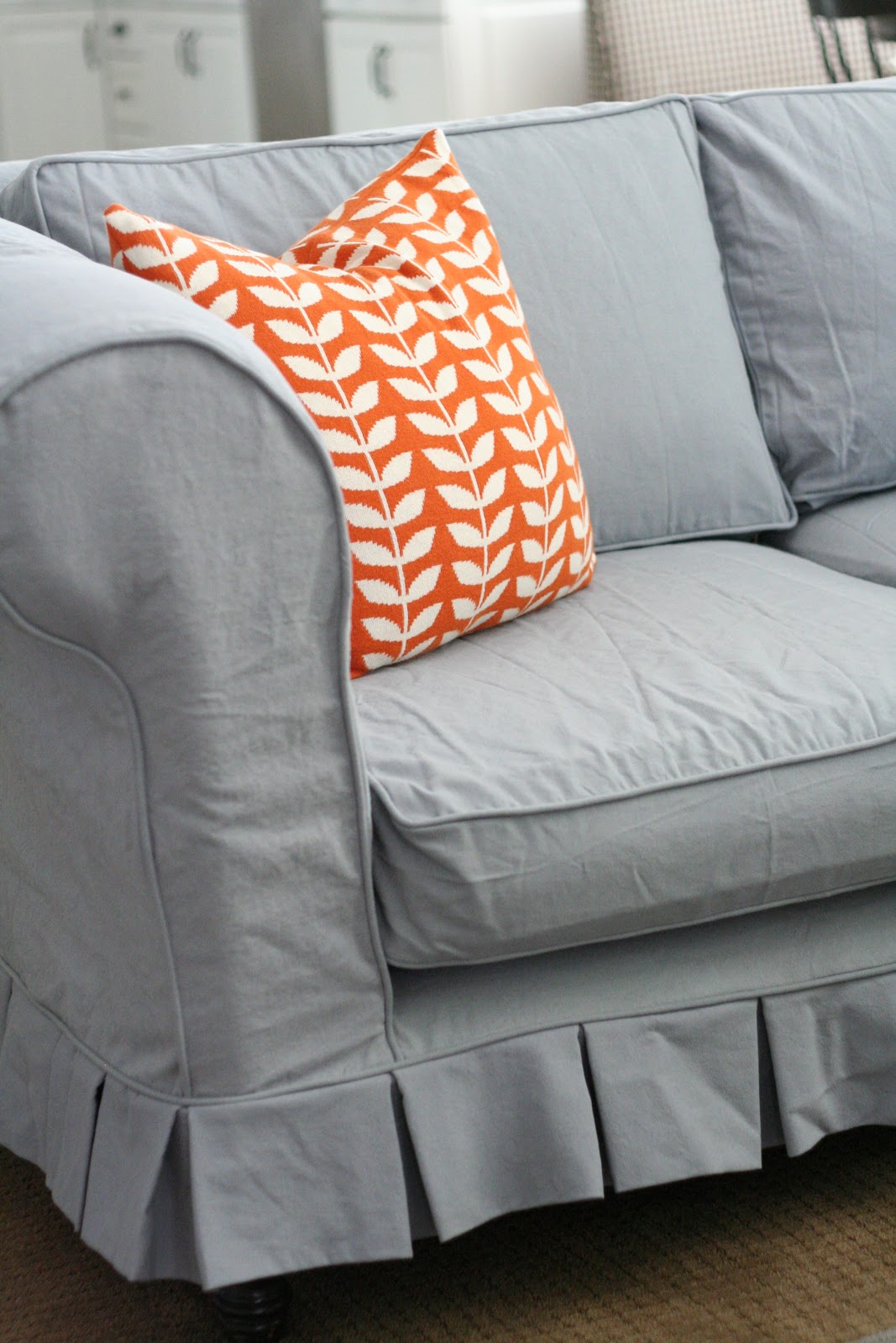 Custom Slipcovers by Shelley Jen's Sectional