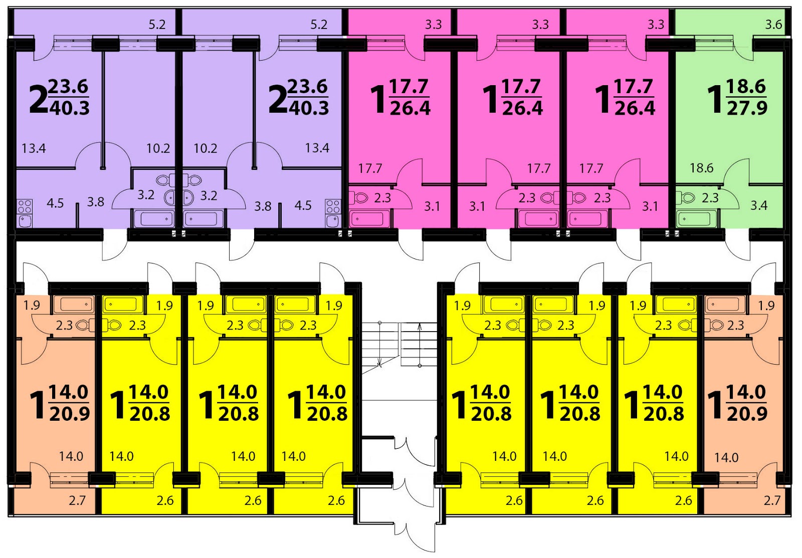 Малосемейка Планировка