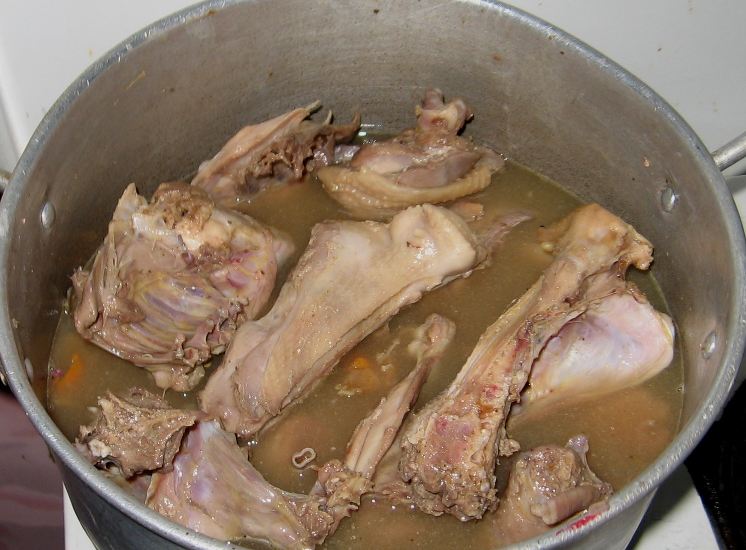 Chicken Soup With Stock fish and Smoked fish