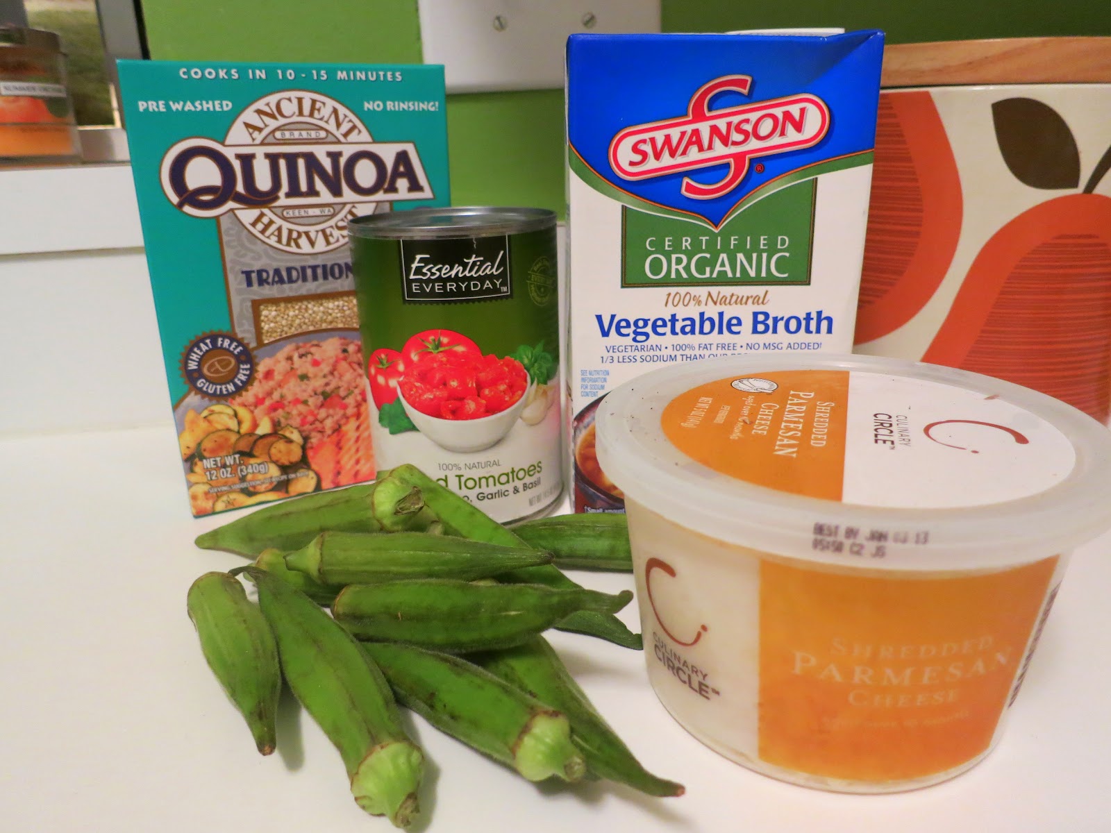 Elizabeth's Dutch Oven Okra and Tomato Quinoa