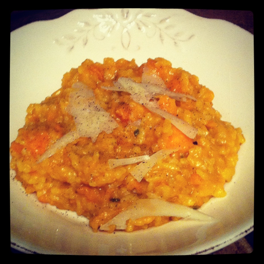 Two Domestic Divas Sweet Potato Risotto