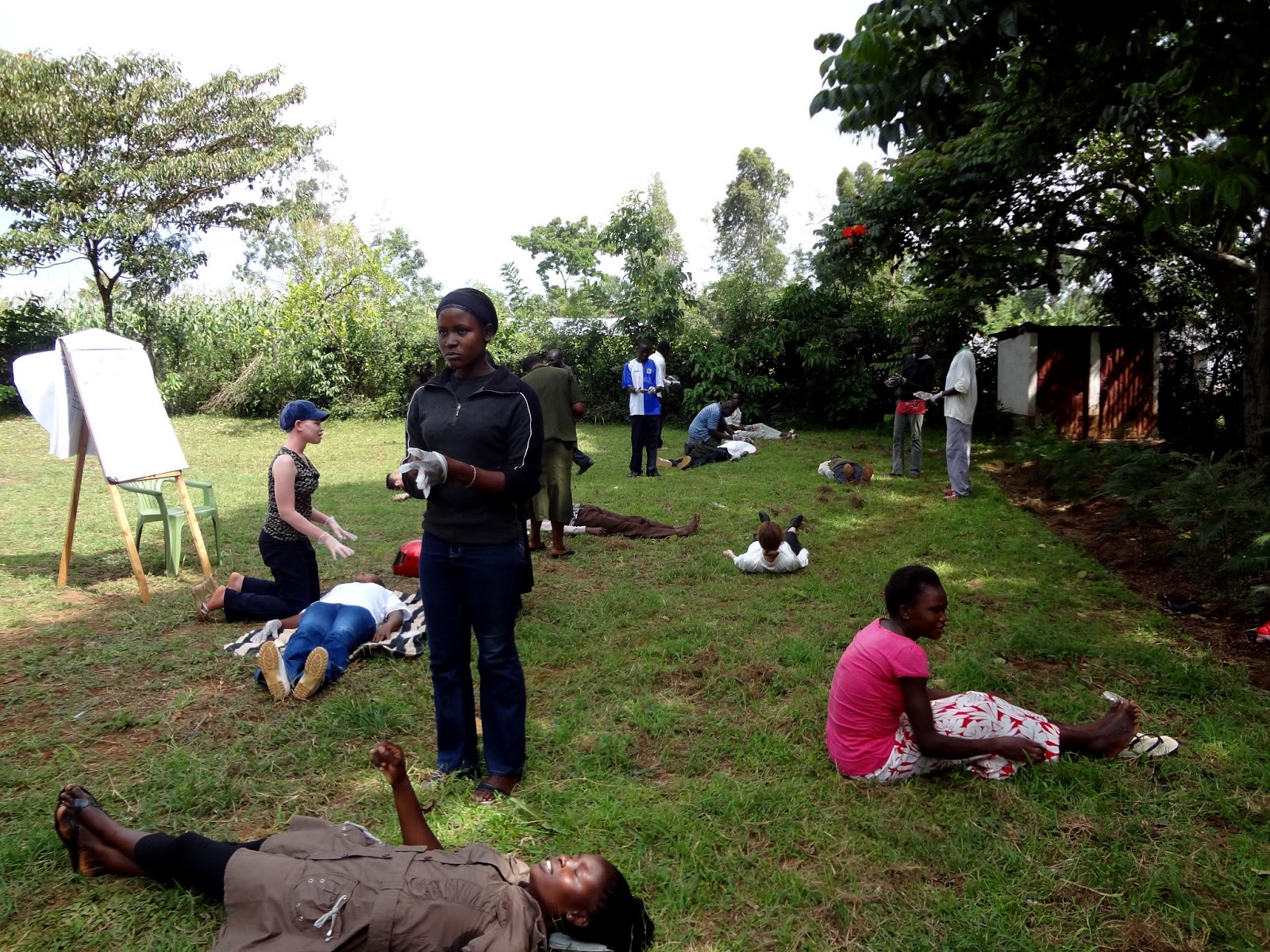 NDHIWA MAARIFA CENTRE Its A Touch Down for First Aid Training