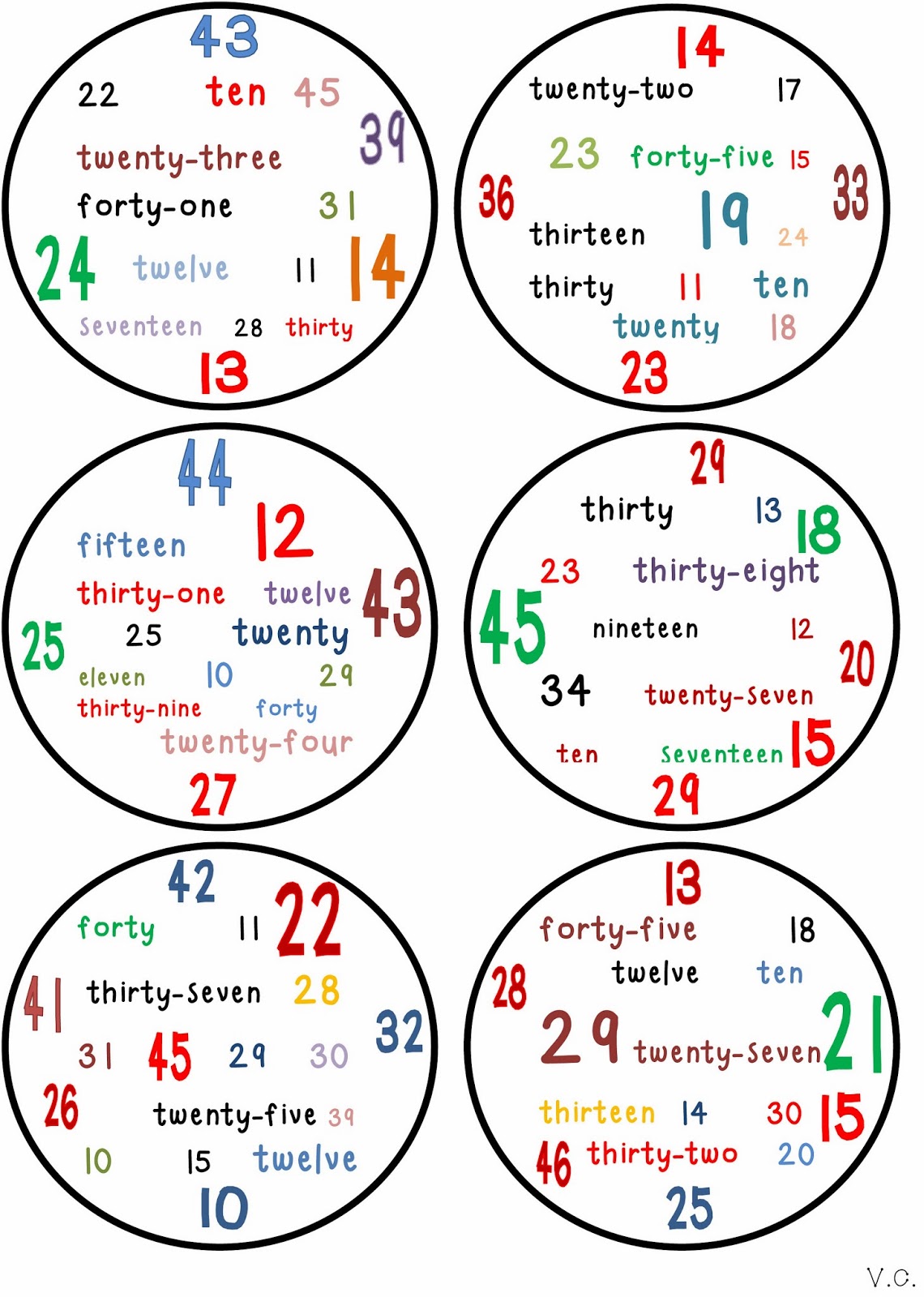 Funny Miss Valérie Numbers