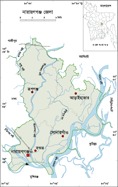 narayanganj city map
