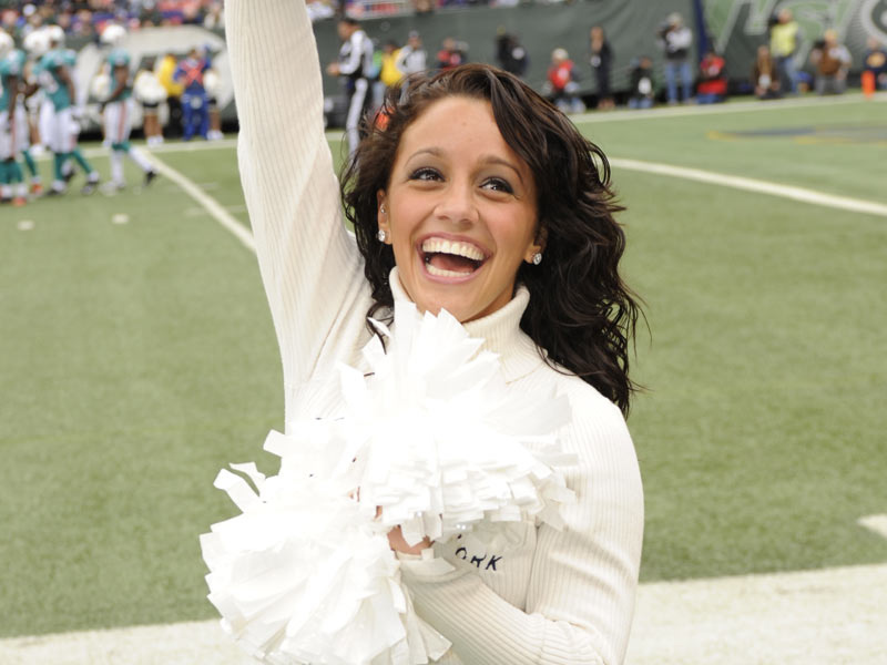 Pro Cheerleader Heaven New York Jets Cheerleaders Rocking Turtlenecks