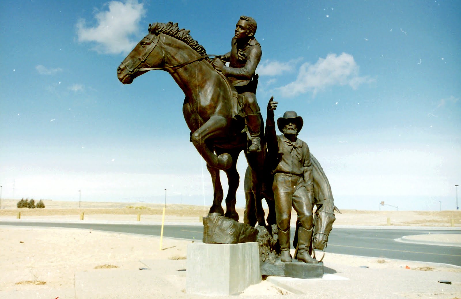 Some Gave All Pony Express Memorial, Casper Wyoming