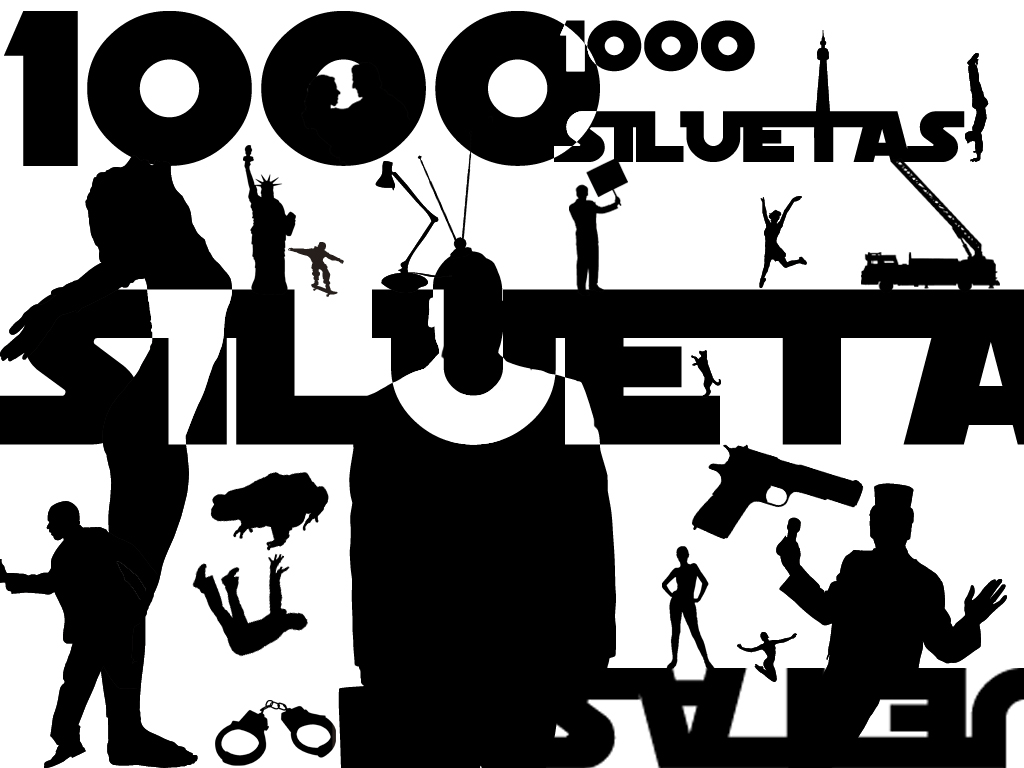 Diegodext: 1000 Siluetas en Vectores!