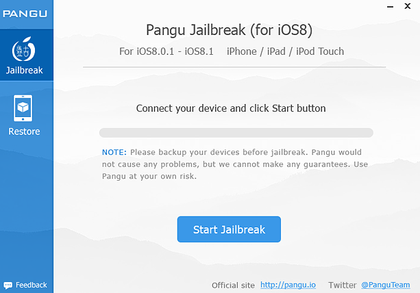 Pangu jailbreak for iOS 8 updated to v.1.2.0 with fixes for CPU drain and Safari issues