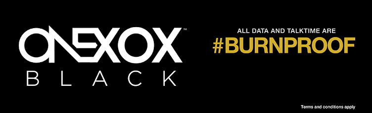 ONEXOX BLACK |  Semua Data, Masa Berbual Dan Sms Di Bawa Kehadapan (BURN PROOF) 