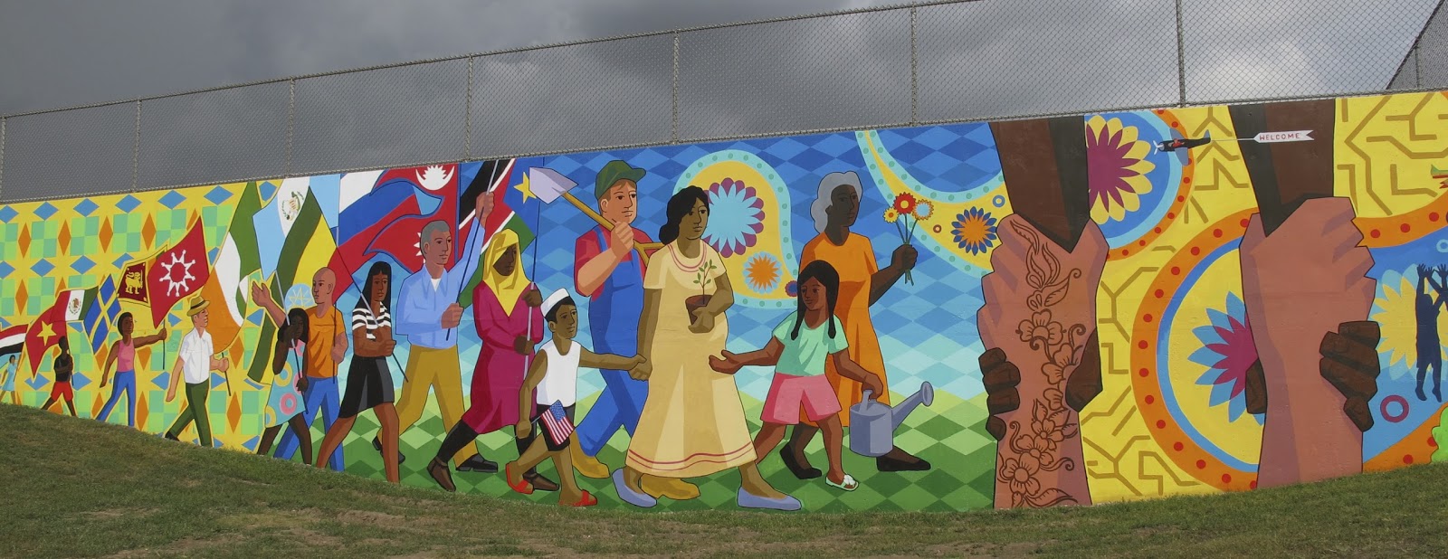 Sioux Falls Mural Project Sioux Falls completed mural at Meldrum Park