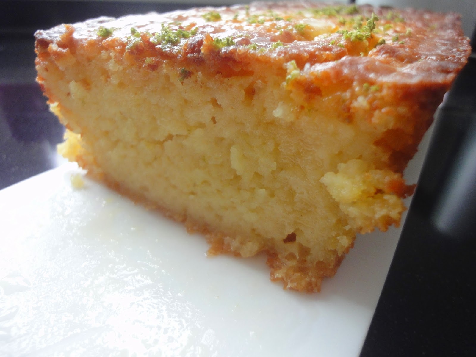 citrus ricotta loaf cake with rum & sugar dipped strawberries