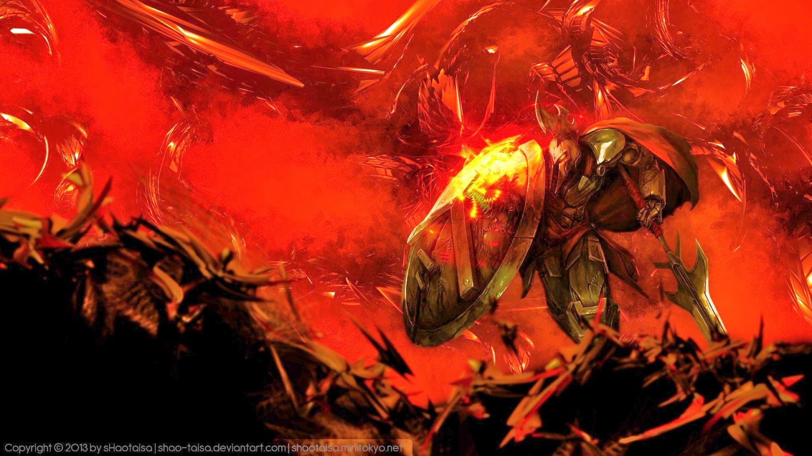Pantheon LOL Wallpaper Pantheon League of Legends Wallpaper