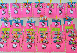 hello_kitty handmade banner convites invitaciones