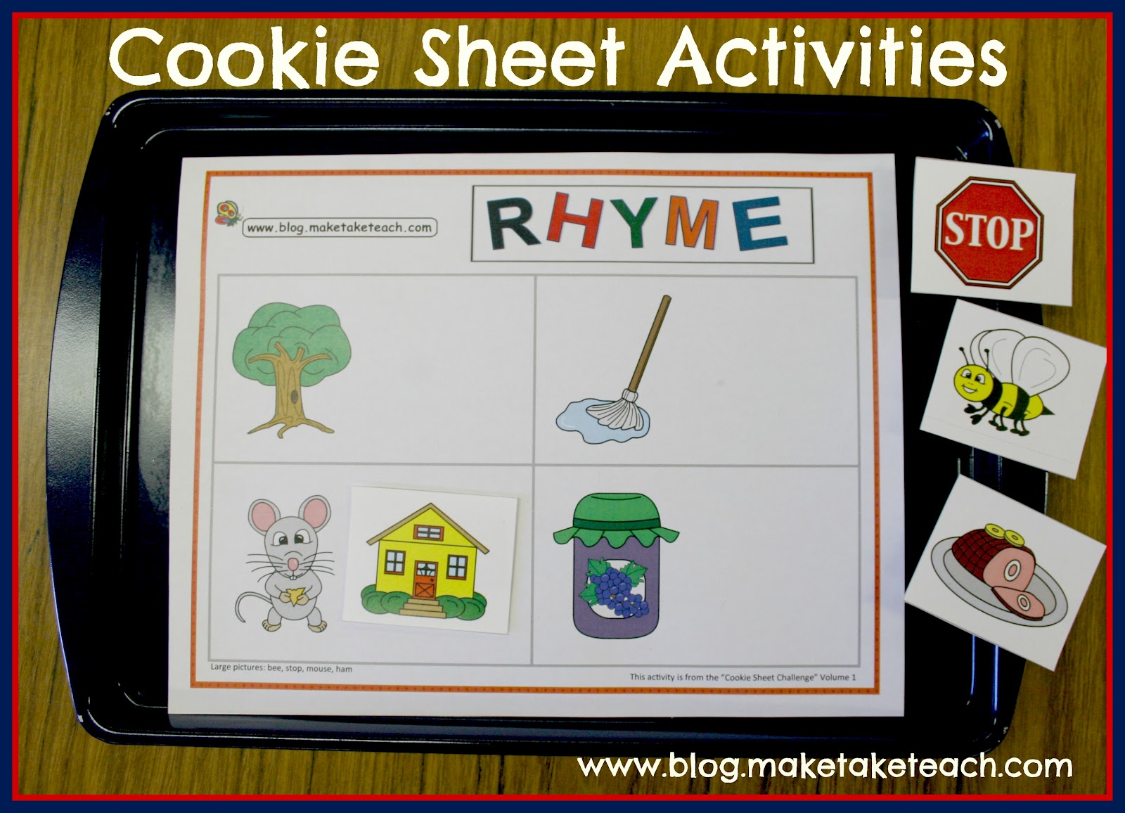 A Fun Center Activity For Learning Rhyme Classroom Freebies