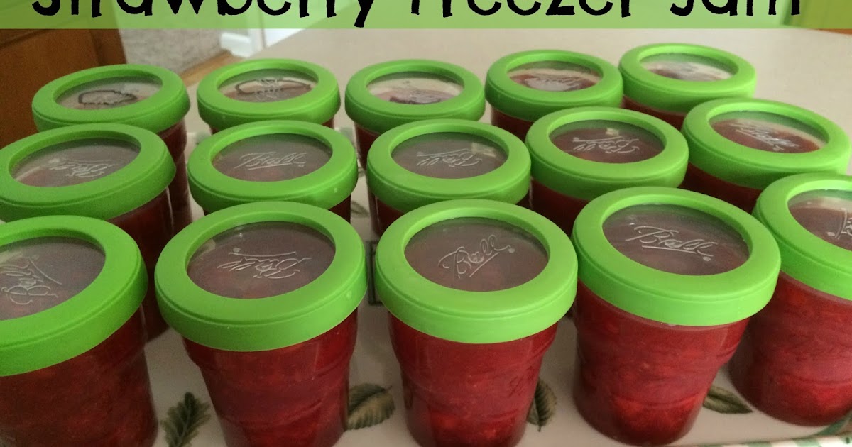 Freezer Meal Exchange Club Strawberry Freezer Jam