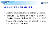 Diploma Scoring