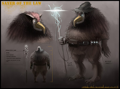 Sketchbook Island Of Dr Moreau Characters