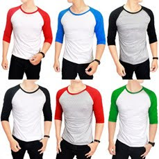 BAJU KAOS  RAGLAN