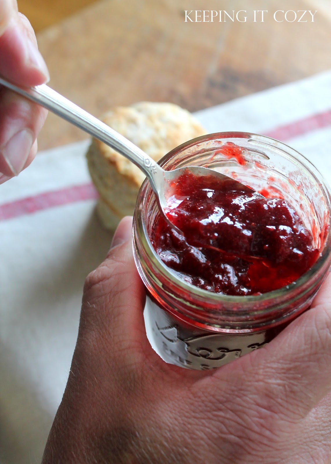 Keeping It Cozy The StrawberryBalsamic Jam Recipe (As Requested)