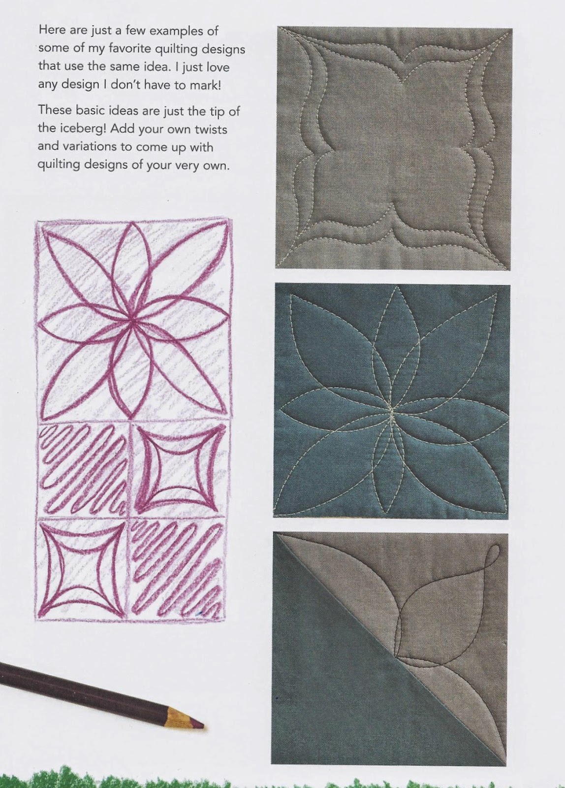 Portland Modern Quilt Guild Book Review FreeMotion Quilting Workbook