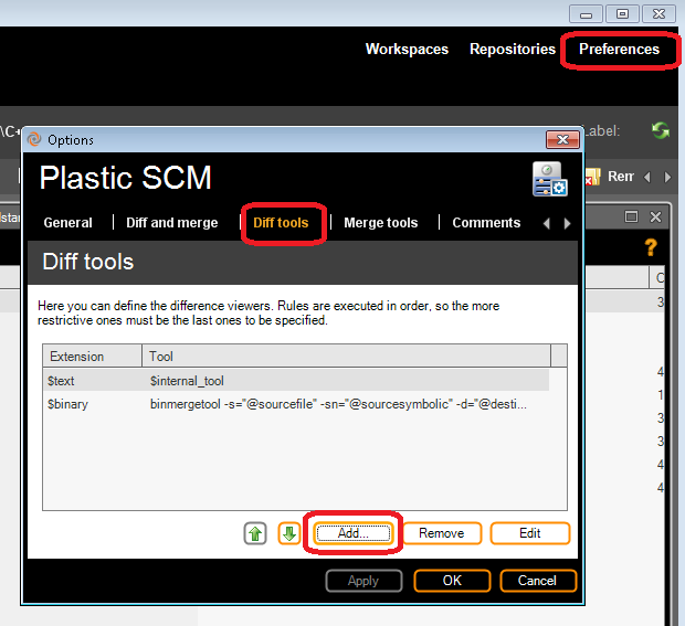 Plastic SCM blog Setting up Plastic SCM with an external diff tool