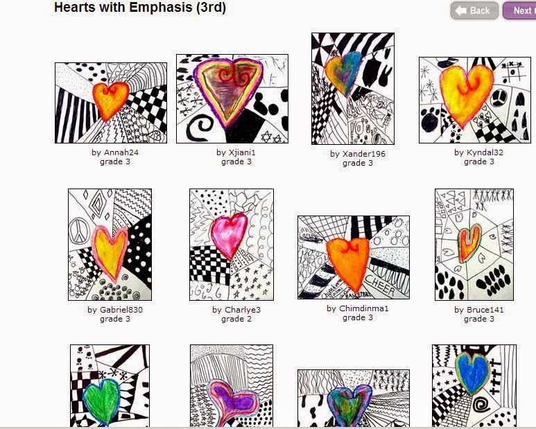 Principles Of Design Art Activities : Elementary art adventures red ribbon week lesson