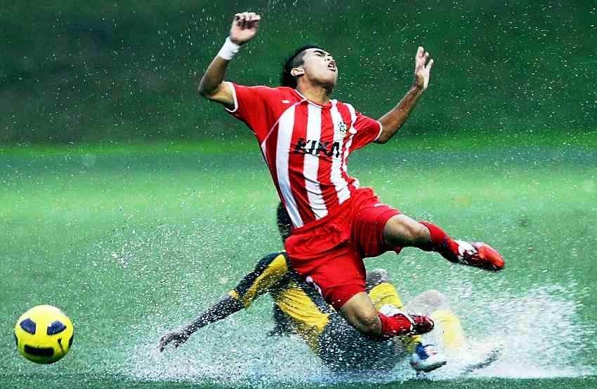 fariziswadi rough slide tackle.