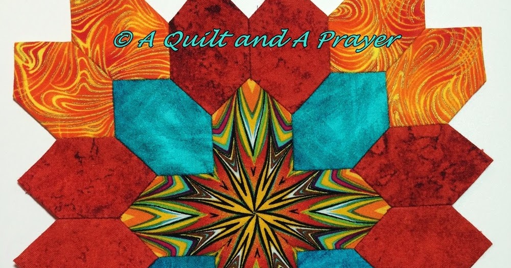 A Quilt and A Prayer Patchwork of the Crosses Let's Roll!!!