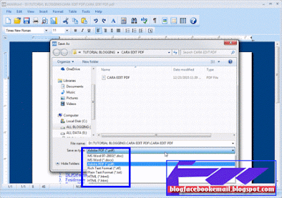 cara mudah mengedit data tulisan di pdf