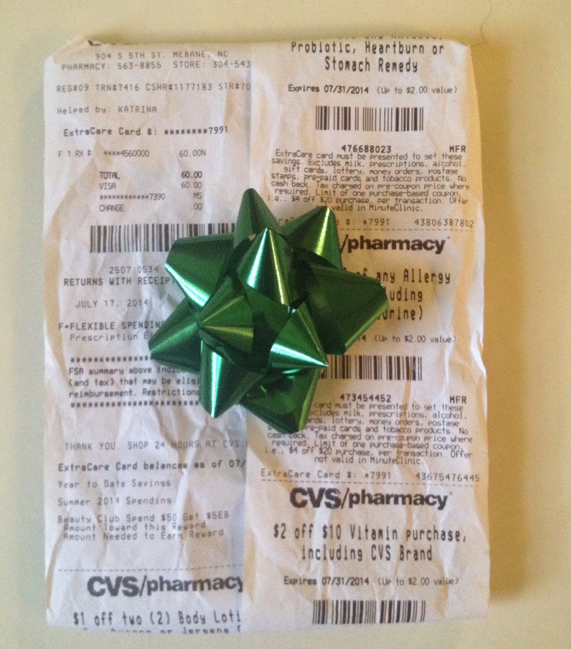 Blood, Sweat, and Cheers! CVS, WTF?