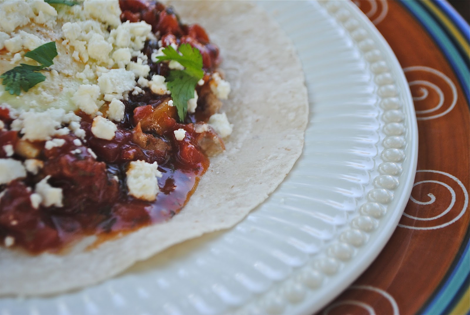 Recipe Doodle HUEVOS RANCHEROS WITH QUESO FRESCO