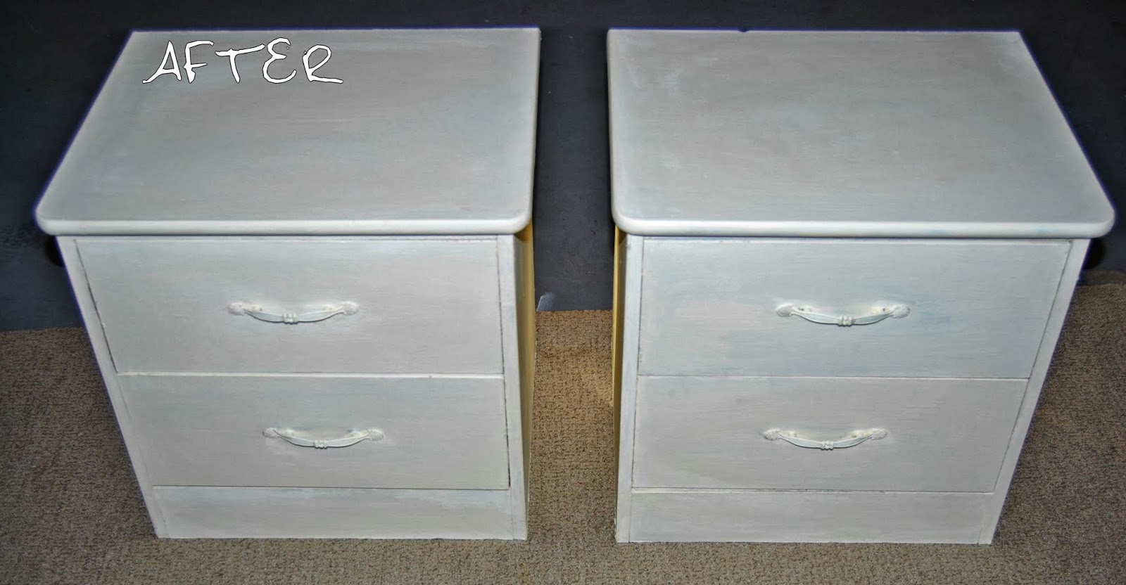 chalk paint & more Bedside drawers