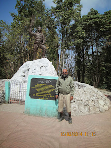 At the "Himalayan Mountaineering Institute".
