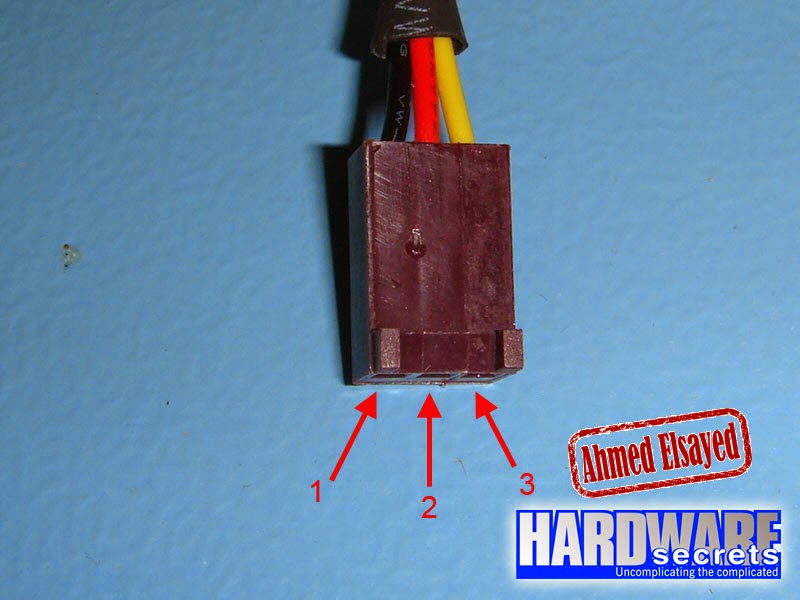 Case Fan Yellow Wire On Case Fan