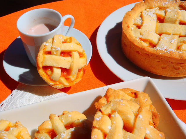 Mini Pie De Albaricoque