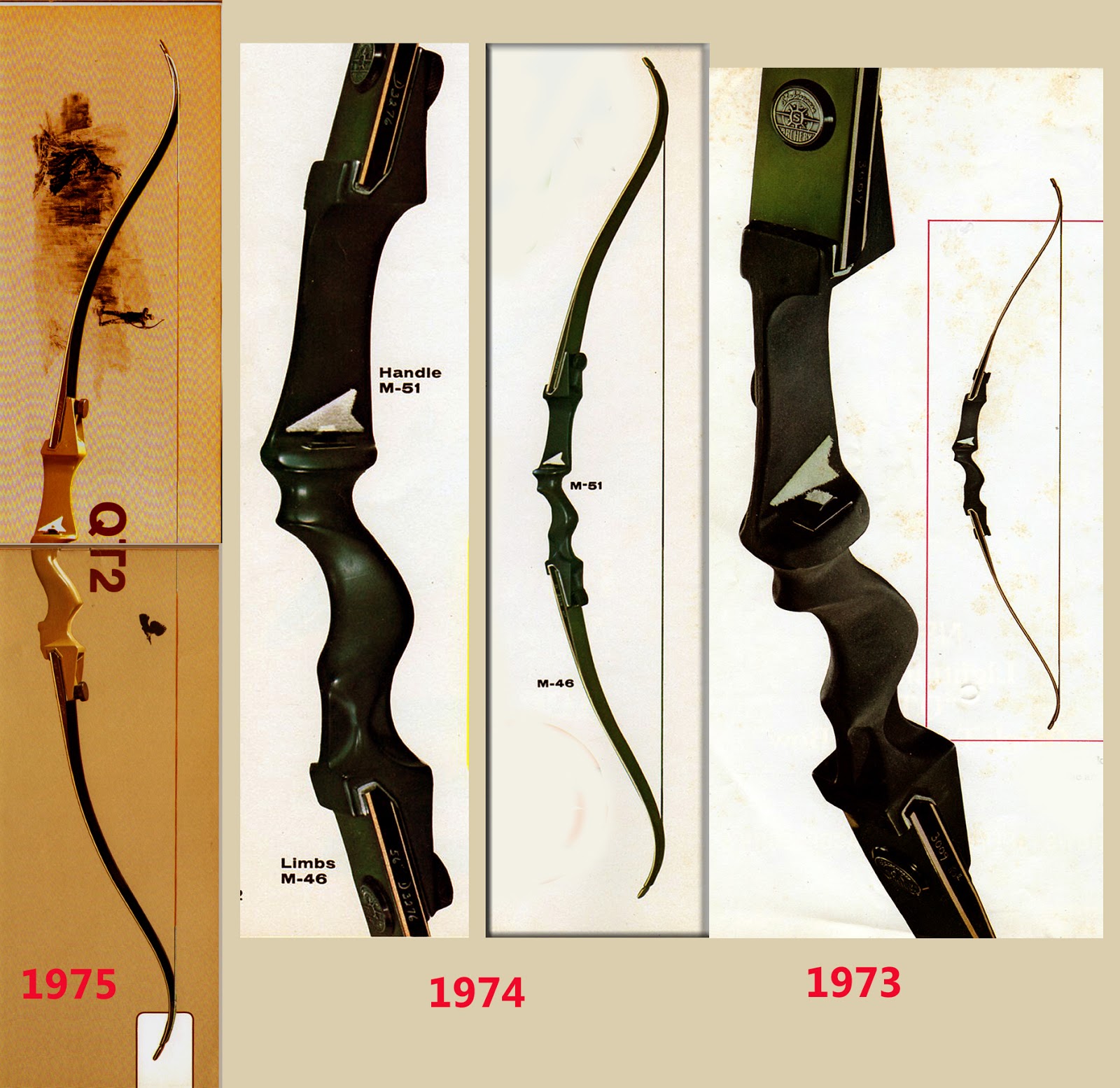 VINTAGE SHAKESPEARE / ROOT ARCHERY Shakespeare QT Takedown Recurve