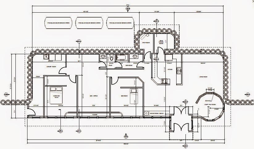 Home Floor Plans Earthship Home Floor Plans