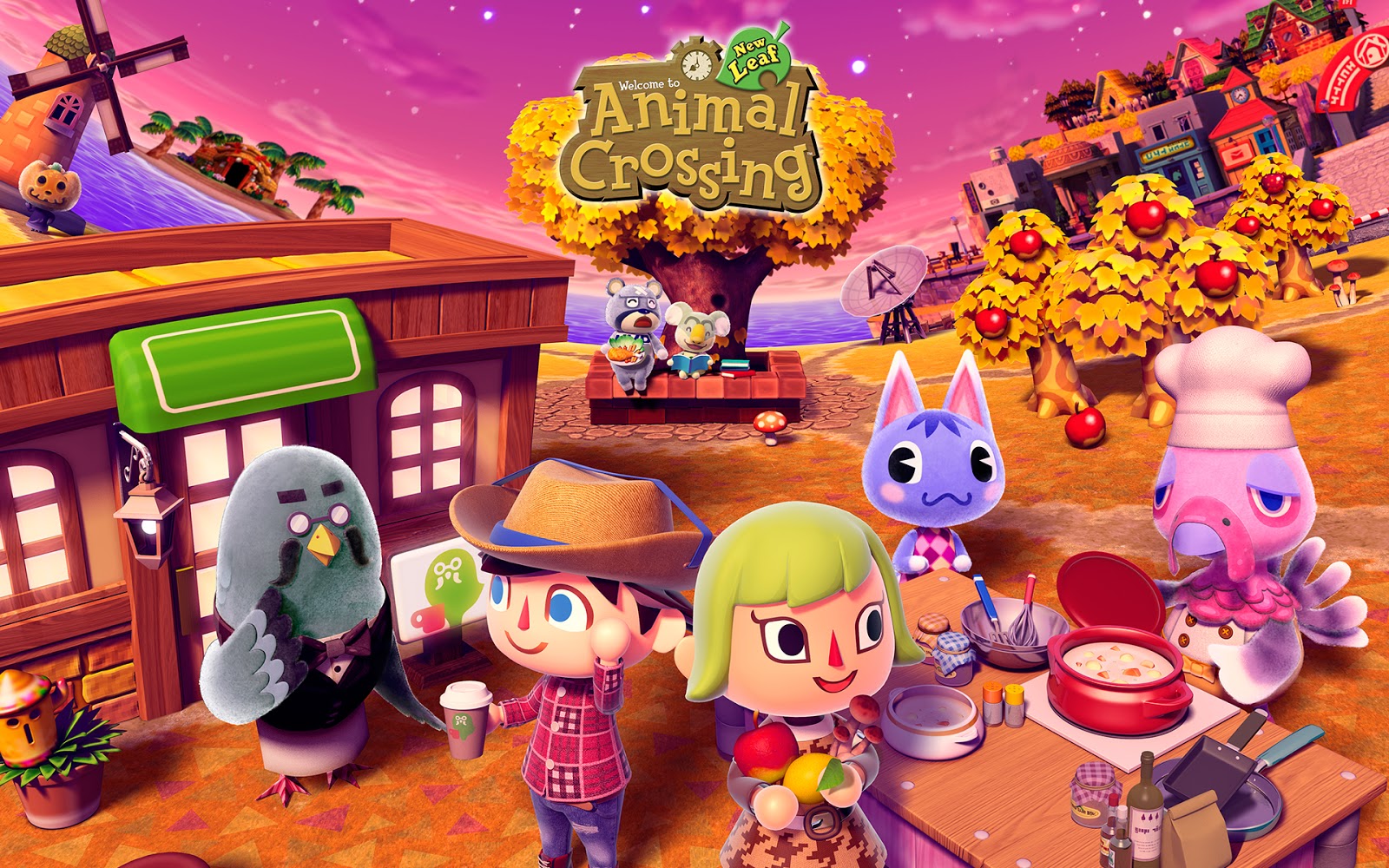 Das Cafe In Animal Crossing New Leaf Das Cafe In Animal Crossing New Leaf