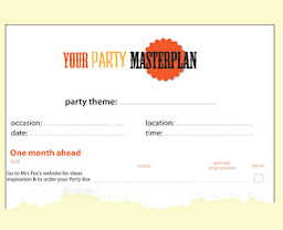 FREE Party Planning Documents to Download