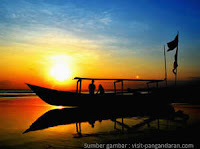 Sunset Pangandaran Sunset Pangandaran