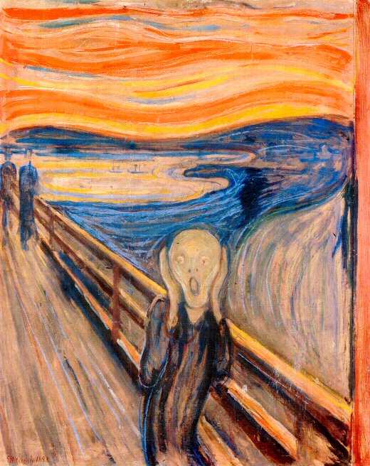 Filoarte Garoe: El grito. Munch