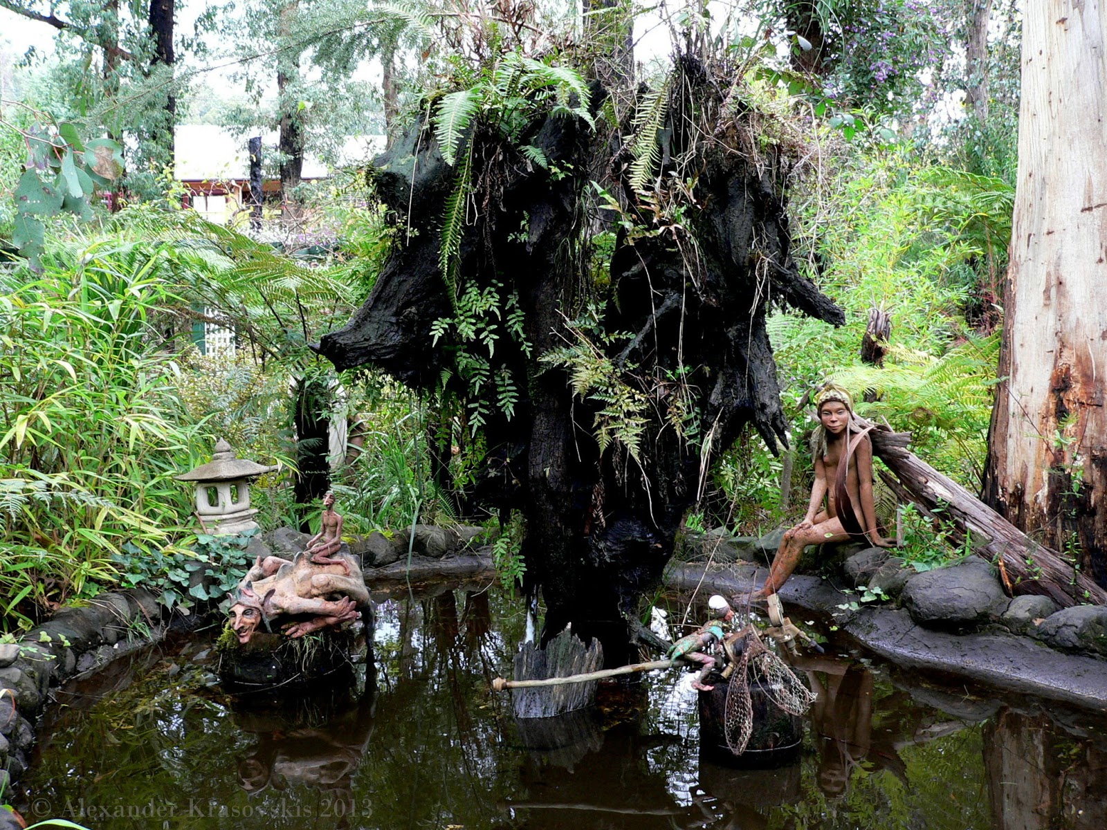 Aggregata Plants & Gardens Bruno Torfs' art sculpture garden in